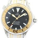 オメガ OMEGA 2453.50 シーマスター300 デイト 自動巻き ボーイズ 良品 _888171【中古】