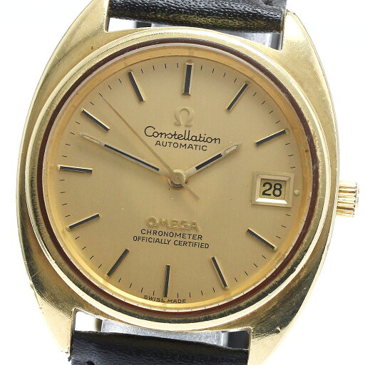 オメガ OMEGA 168.0056 コンステレーション デイト Cal.1011 自動巻き メンズ _884978【中古】 オメガ OMEGA 168.0056 コンステレーション デイト Cal.1011 自動巻き メンズ _884978【中古】