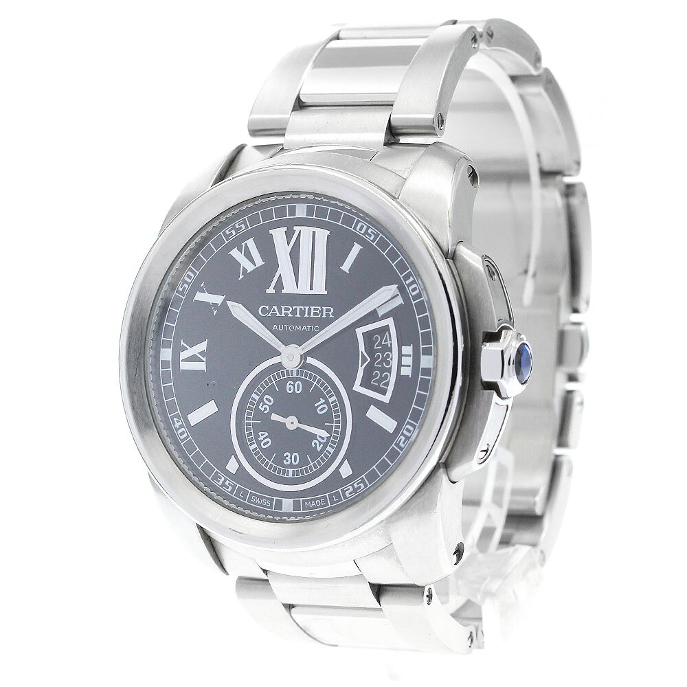 カルティエ CARTIER W7100016 カリブル ドゥ カルティエ スモールセコンド 自動巻...