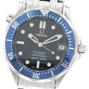 オメガ OMEGA 2222.80 シーマスター ダイバー 300M デイト コーアクシャル 自動巻き ボーイズ _886775【中古】