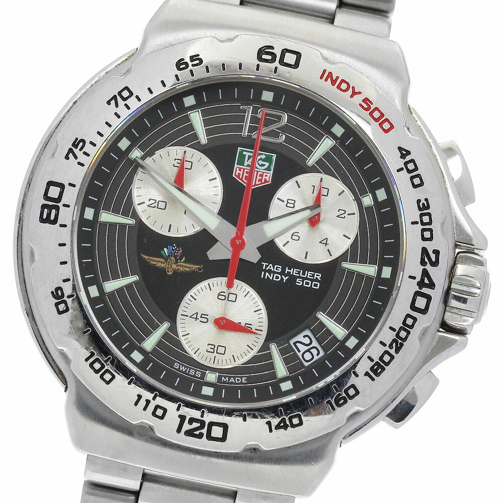 タグホイヤー TAG HEUER CAC111B.BA0850 フォーミュラ1 インディ500 クロ ...
