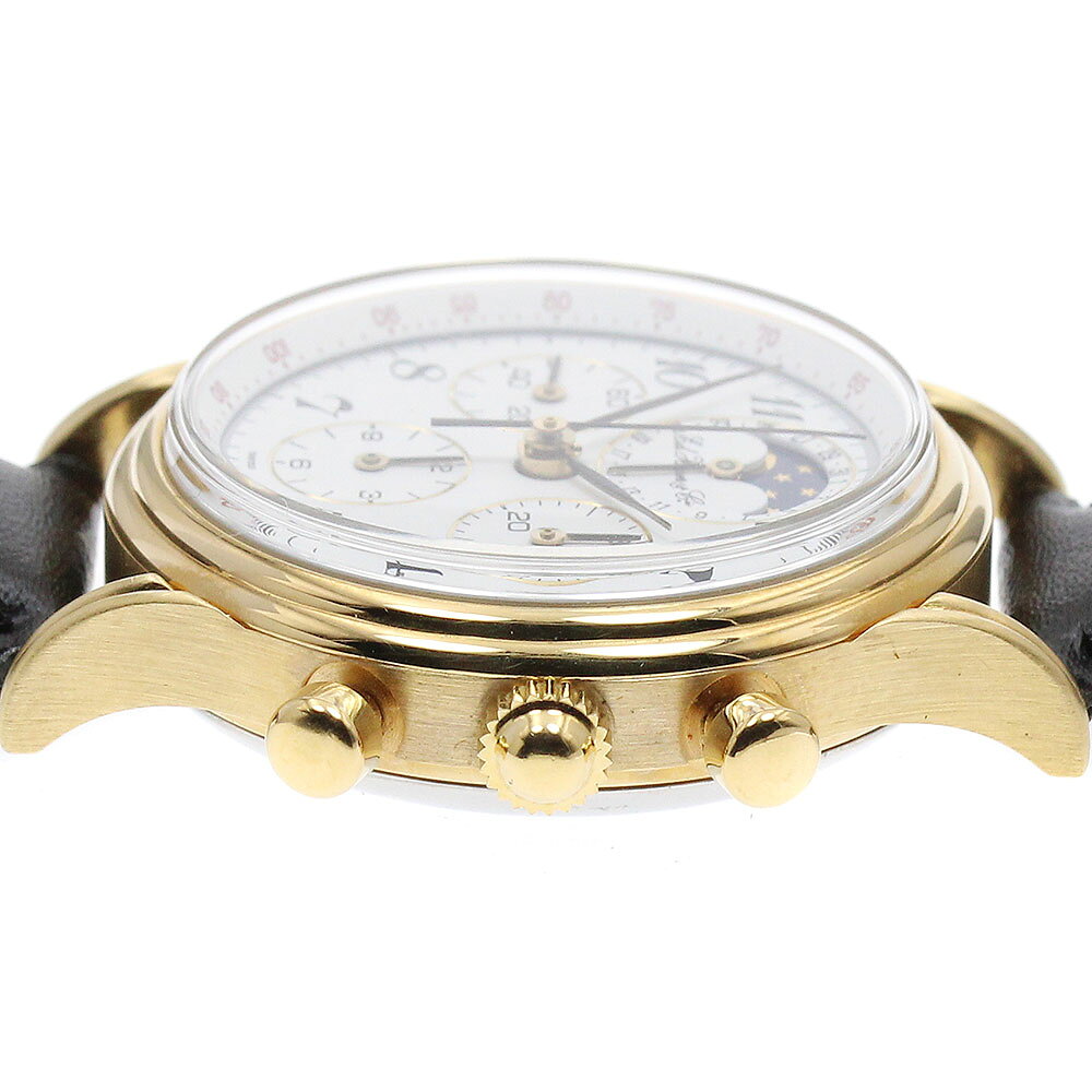 ホイヤー Heuer 188.205/1 エドワードホイヤー 125周年記念 ムーンフェイズ クロノ...