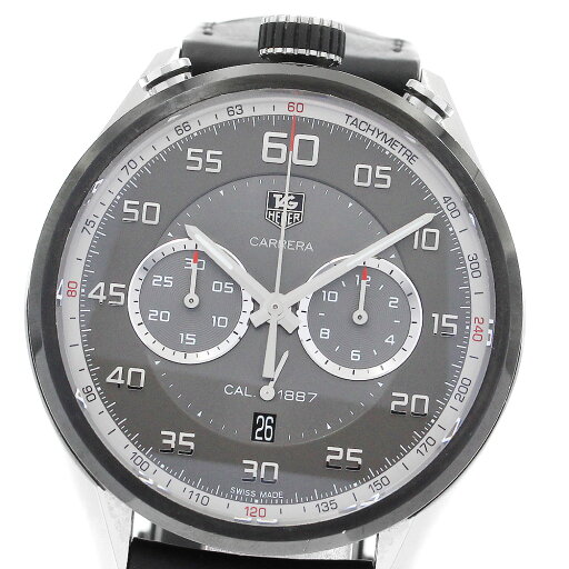タグホイヤー TAG HEUER CAR2C12-0 カレラ キャリバー1887 デイト クロノグラフ 自動巻き メンズ _891070【中古】 タグホイヤー TAG HEUER CAR2C12-0 カレラ キャリバー1887 デイト クロノグラフ 自動巻き メンズ _891070【中古】