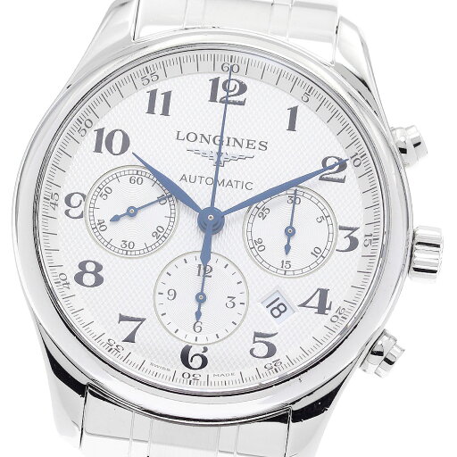 ロンジン LONGINES L2.759.4 マスターコレクション デイト クロノグラフ 自動巻き メンズ 保証書付き_887331【中古】 ロンジン LONGINES L2.759.4 マスターコレクション デイト クロノグラフ 自動巻き メンズ 保証書付き_887331【中古】