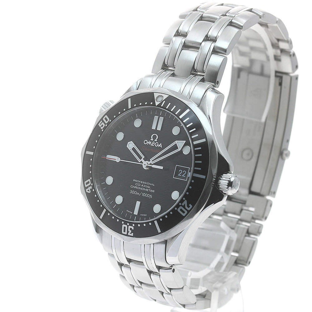 オメガ OMEGA 212.30.41.20.01.002 シーマスター ダイバー 300M デイト コーアクシャル 自動巻き メンズ 保証書付き_888158【中古】