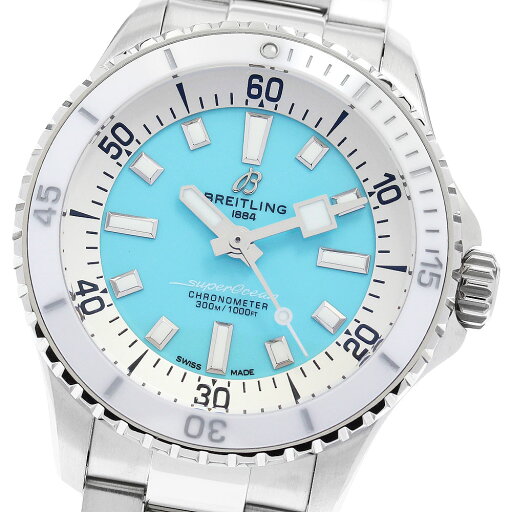 ブライトリング BREITLING A17377 スーパーオーシャン オートマチック36 自動巻き ボーイズ 未使用品 内箱・保証書付き_893743【中古】 ブライトリング BREITLING A17377 スーパーオーシャン オートマチック36 自動巻き ボーイズ 未使用品 内箱・保証書付き_893743【中古】