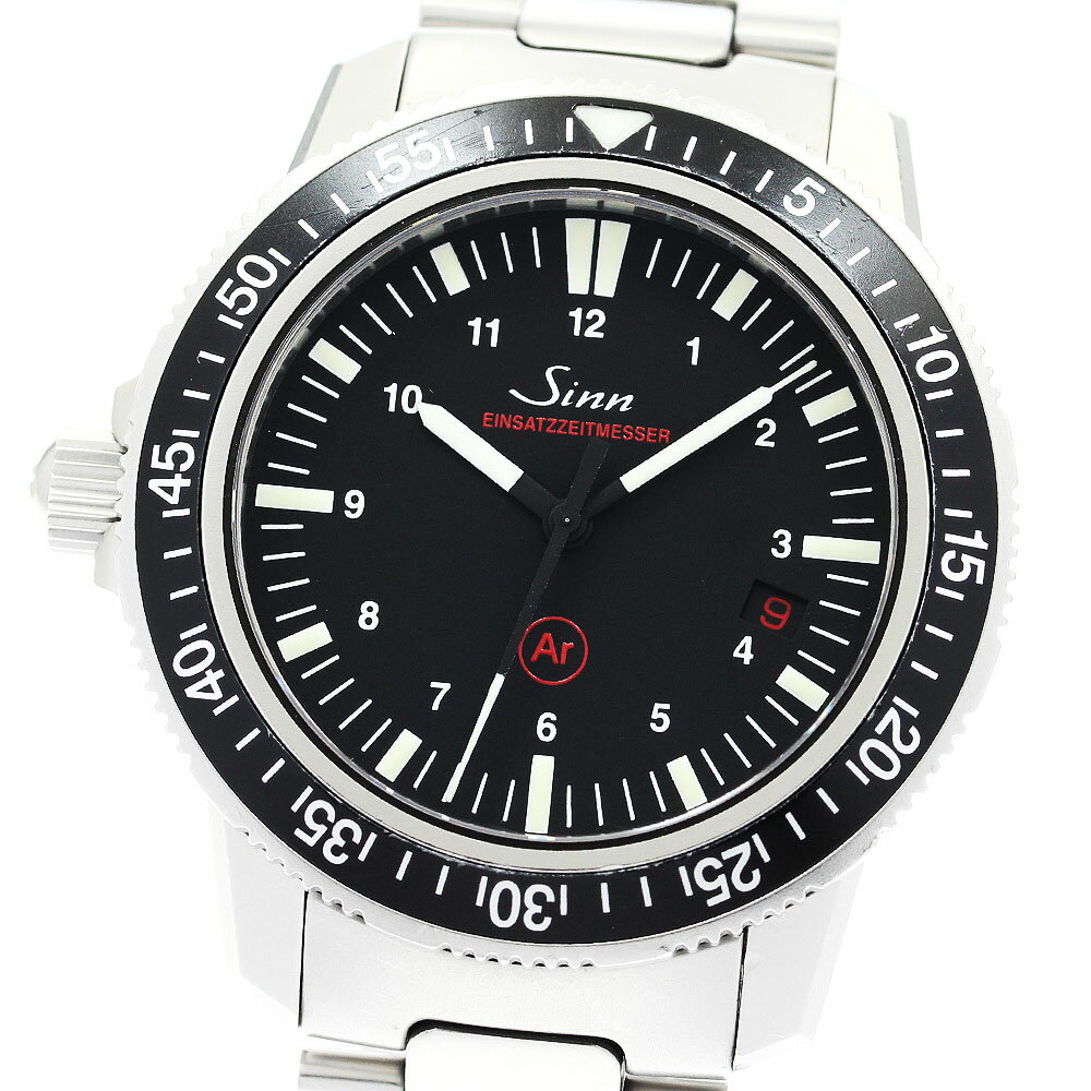 ジン Sinn 603.EZM3 デイト 自動巻き メンズ _888635【中古】