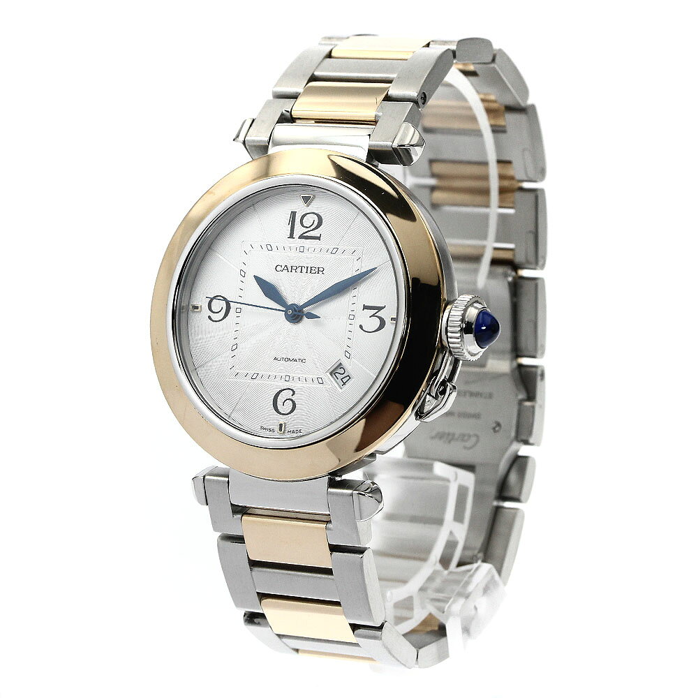 カルティエ CARTIER W2PA0009 パシャ ドゥ カルティエ 41mm YGコンビ 自動巻き メ...