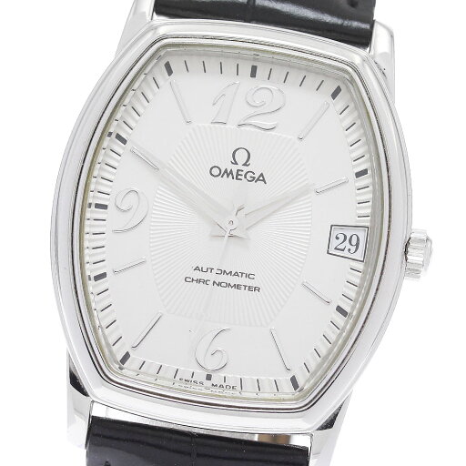 オメガ OMEGA 4803.31.01 デビル プレステージ トノー 自動巻き メンズ 保証書付き_893755【中古】 オメガ OMEGA 4803.31.01 デビル プレステージ トノー 自動巻き メンズ 保証書付き_893755【中古】
