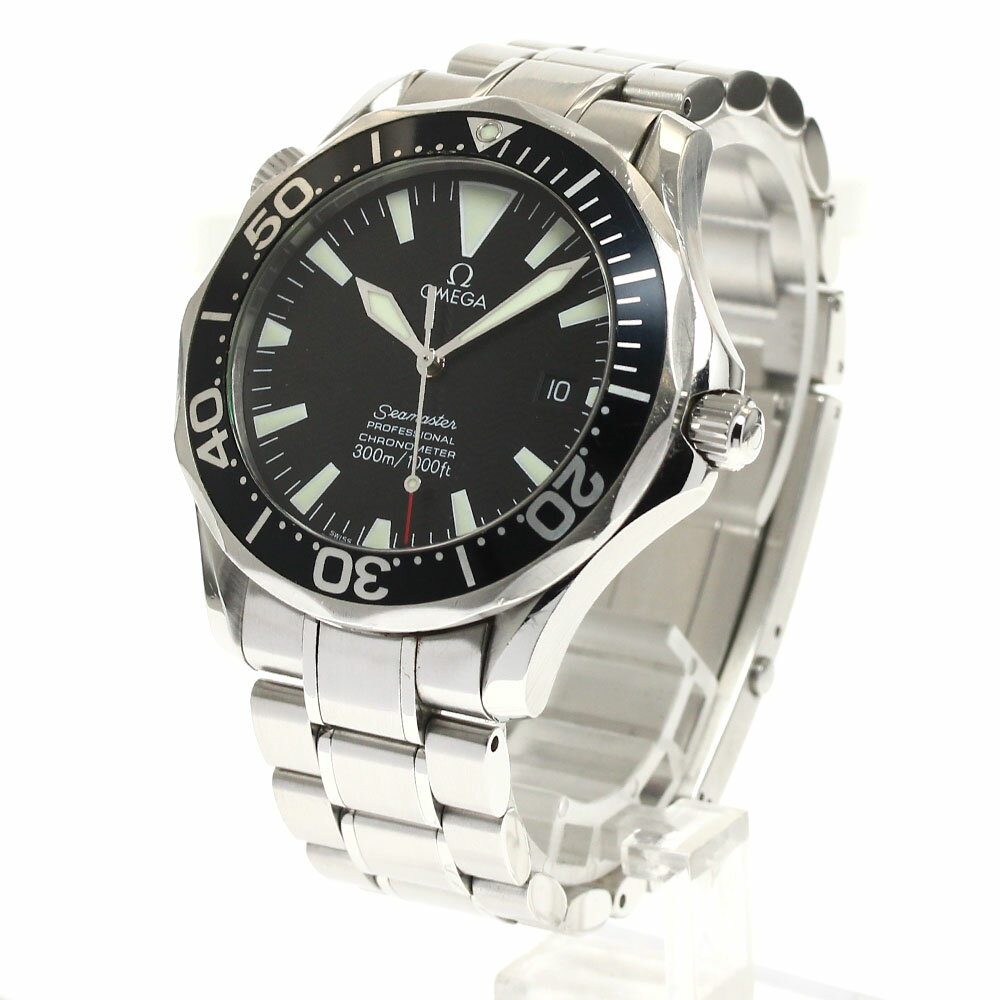 オメガ OMEGA 2254.50 シーマスター300 デイト 自動巻き メンズ 保証書付き_879872【中古】