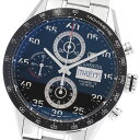 訳あり タグホイヤー TAG HEUER CV2A10.BA0796 カレラ クロノグラフ 自動巻き メンズ 保証書付き_888627【中古】