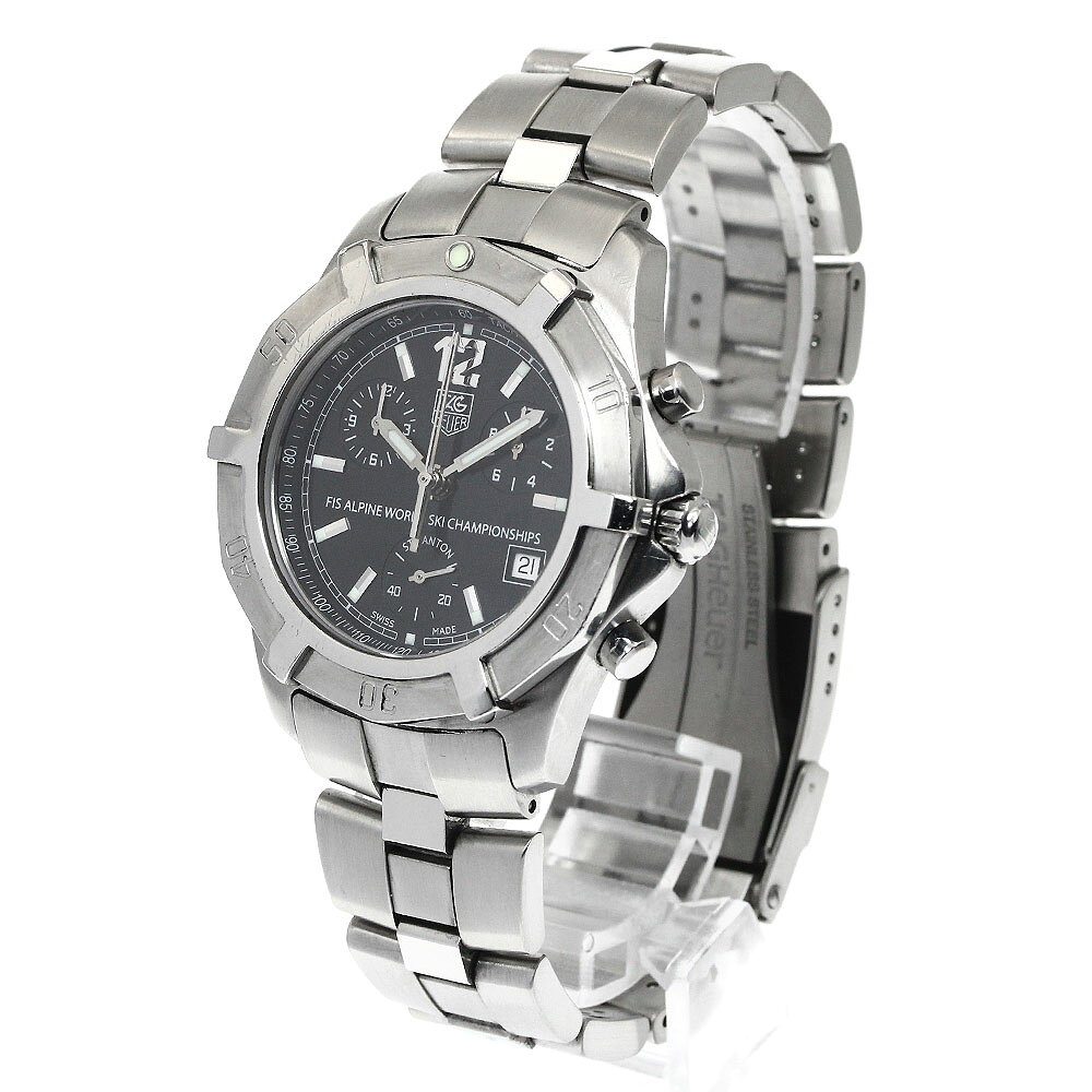 タグホイヤー TAG HEUER CN1119 FISアルペンワールドカップ クロノグラフ 300本限...