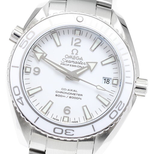 オメガ OMEGA 232.30.42.21.04.001 シーマスター プラネットオーシャン デイト 自動巻き メンズ 良品 保証書付き_893492【中古】 オメガ OMEGA 232.30.42.21.04.001 シーマスター プラネットオーシャン デイト 自動巻き メンズ 良品 保証書付き_893492【中古】