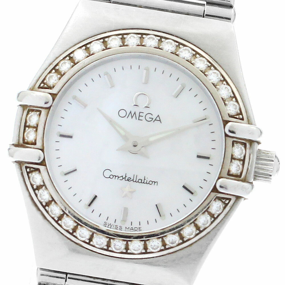 オメガ OMEGA 1466.71 コンステレーション ダイヤベゼル クォーツ レディース 箱・保証 ...