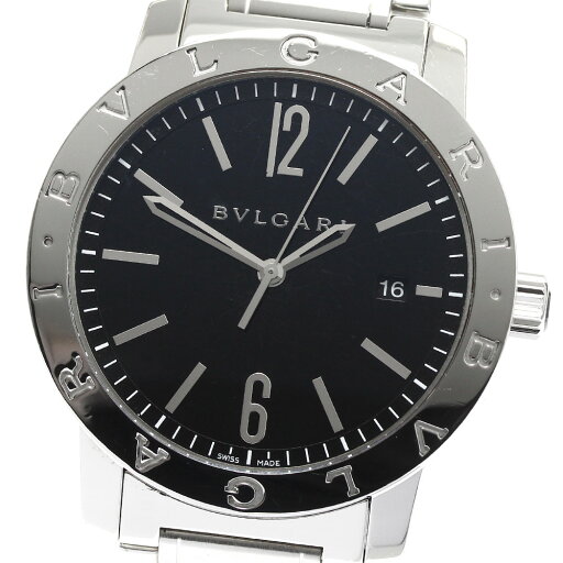 ブルガリ BVLGARI BB41S ブルガリブルガリ デイト 自動巻き メンズ _884683【中古】 ブルガリ BVLGARI BB41S ブルガリブルガリ デイト 自動巻き メンズ _884683【中古】