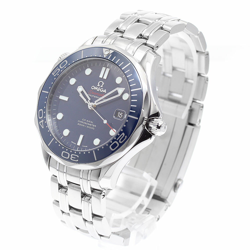 訳あり オメガ OMEGA 212.30.41.20.03.001 シーマスター ダイバー300M デイト コーアクシャル 自動巻き メンズ 保証書付き_888211【中古】