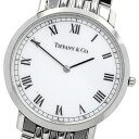 ティファニー TIFFANY&Co. M151 クラシック クォーツ ボーイズ 保証書付き_888918【中古】