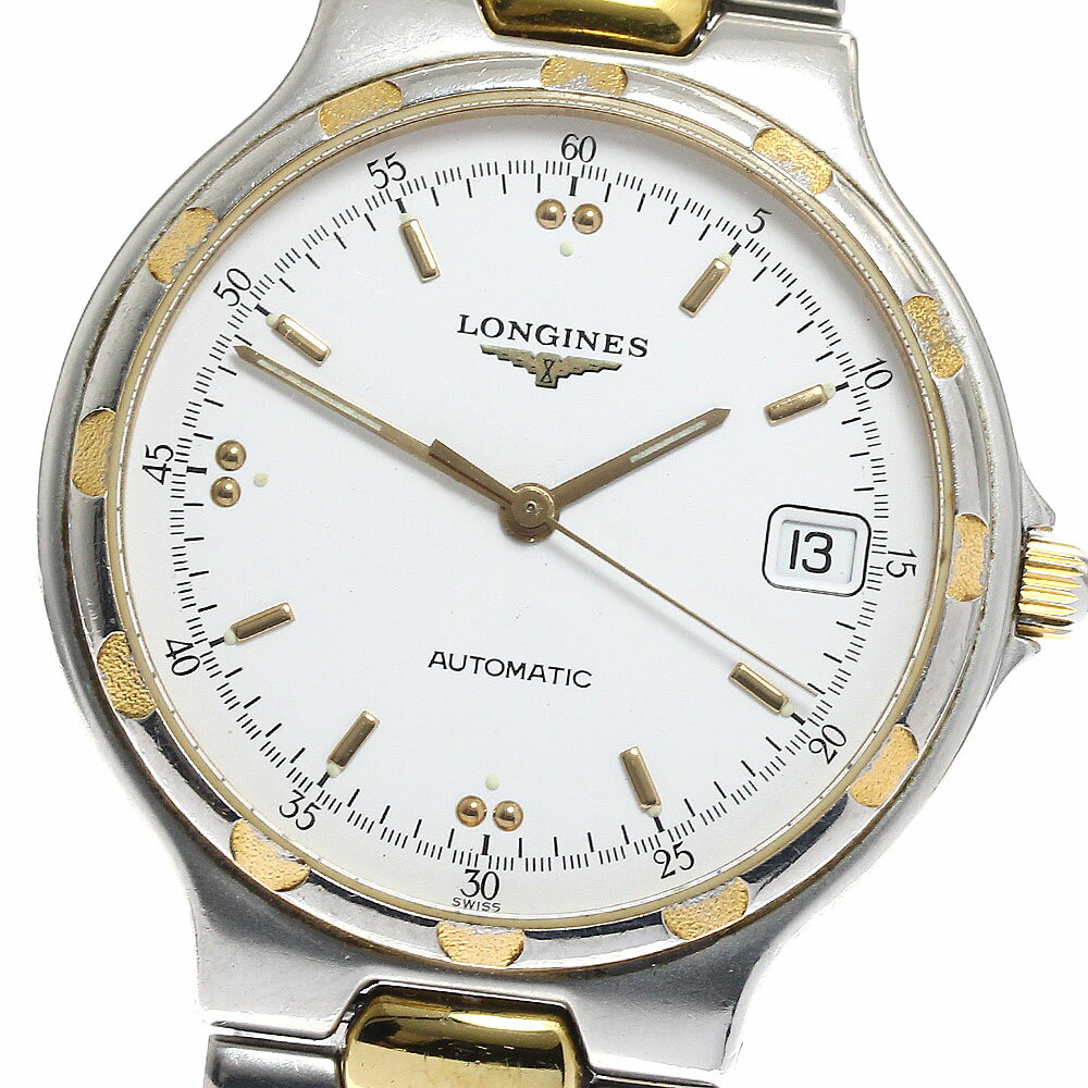ロンジン LONGINES L1.620.3 コンクエスト デイト 自動巻き メンズ _891593【中古】