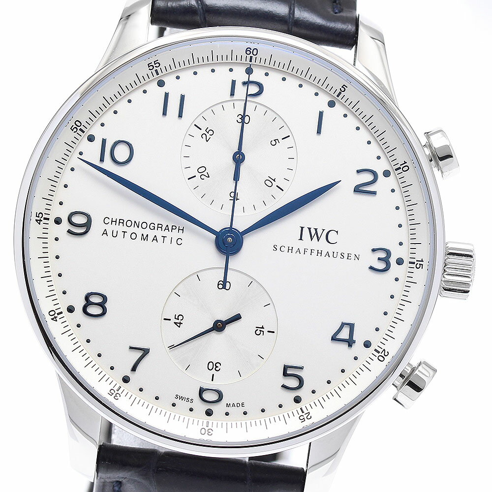 IWC SCHAFFHAUSEN IW371417 ポルトギーゼ クロノグラフ 自動巻き メンズ _ ...