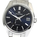 セイコー SEIKO SBGA375/9R65-0CV0 グランドセイコー デイト パワーリザーブ スプリングドライブ メンズ _893961【中古】
