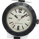 ブルガリ BVLGARI AL38A アルミニウム デイト 自動巻き メンズ _894708【中古】