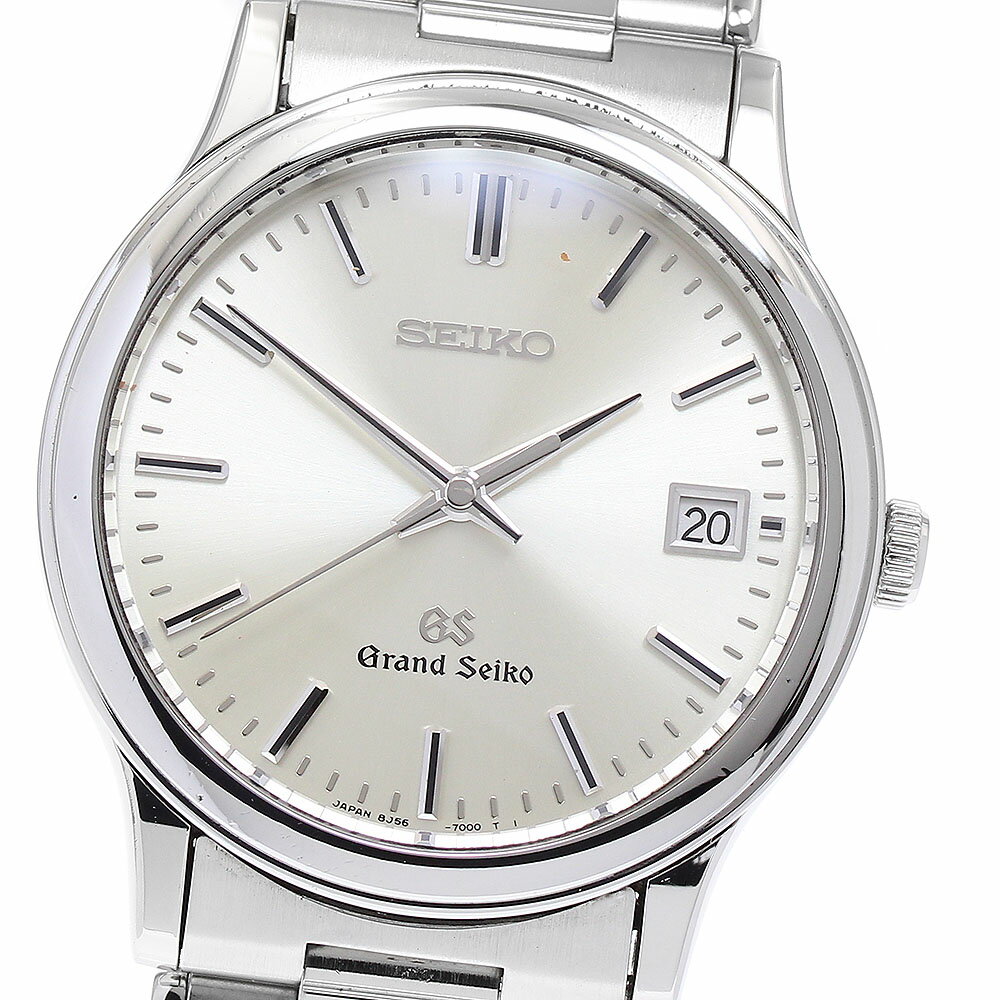 セイコー SEIKO SBGF013/8J56-7000 グランドセイコー デイト クォーツ メンズ _888408【中古】