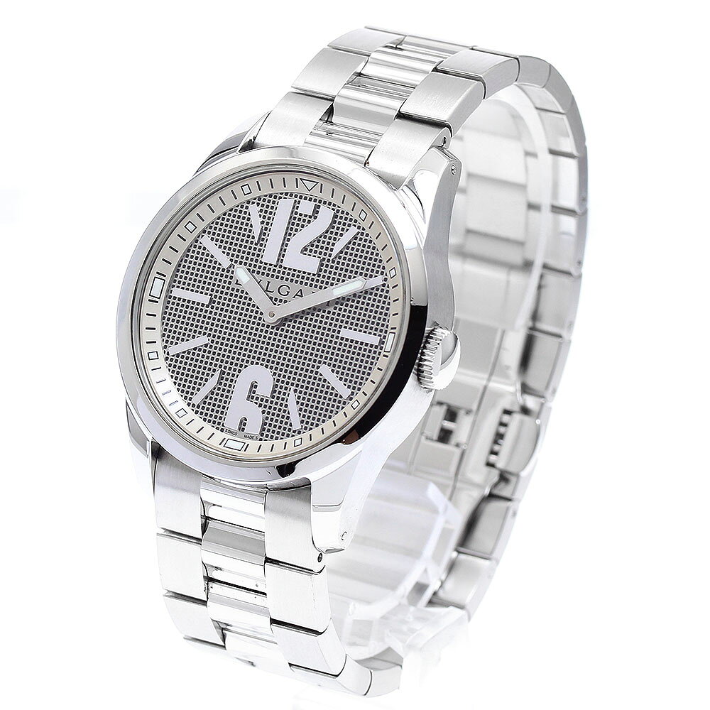 ブルガリ BVLGARI ST37S ソロテンポ クォーツ メンズ 良品 _890626【ev15】【中古】