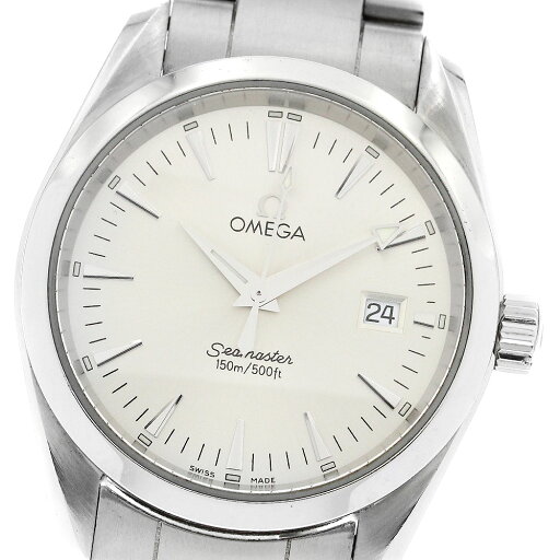 オメガ OMEGA 2518.30 シーマスター アクアテラ デイト クォーツ メンズ 保証書付き_886842【中古】 オメガ OMEGA 2518.30 シーマスター アクアテラ デイト クォーツ メンズ 保証書付き_886842【中古】