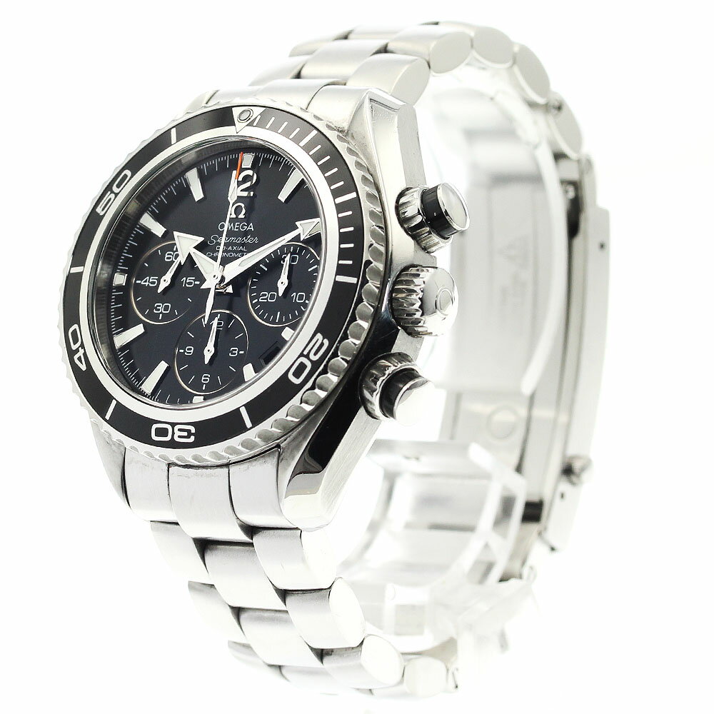 オメガ OMEGA 222.30.38.50.01.001 シーマスター プラネットオーシャン600M クロノグラフ 自動巻き ボーイズ 保証書付き_878015【中古】