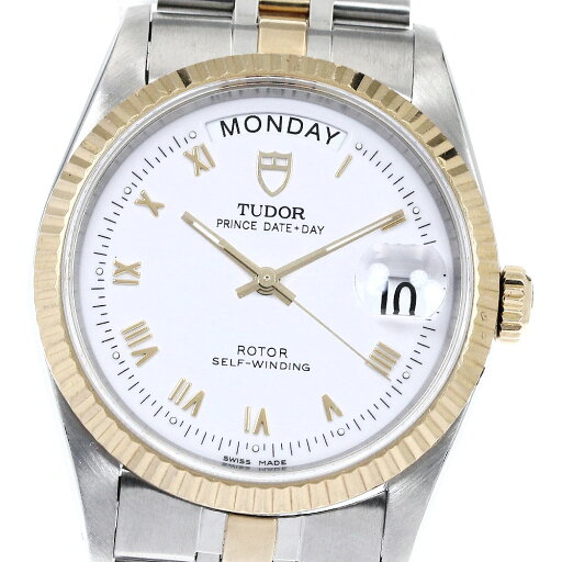 チュードル TUDOR 76213 プリンス デイトデイ YGコンビ 自動巻き メンズ _895474【中古】 チュードル TUDOR 76213 プリンス デイトデイ YGコンビ 自動巻き メンズ _895474【中古】