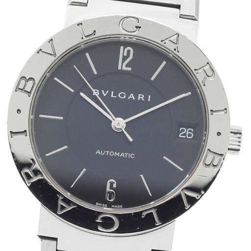 ブルガリ BVLGARI BB33SSAUTO ブルガリブルガリ デイト 自動巻き メンズ 箱・保証書付き_890453【中古】 ブルガリ BVLGARI BB33SSAUTO ブルガリブルガリ デイト 自動巻き メンズ 箱・保証書付き_890453【中古】