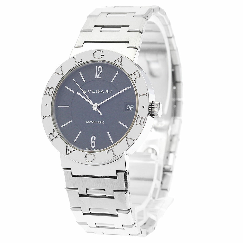 ブルガリ BVLGARI BB33SSAUTO ブルガリブルガリ デイト 自動巻き メンズ 箱・保証書付き_890453【中古】