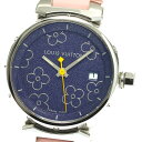 ルイ・ヴィトン LOUIS VUITTON Q121B タンブール ラブリー PM クォーツ レディース 箱・保証書付き_890942【ev10】【中古】