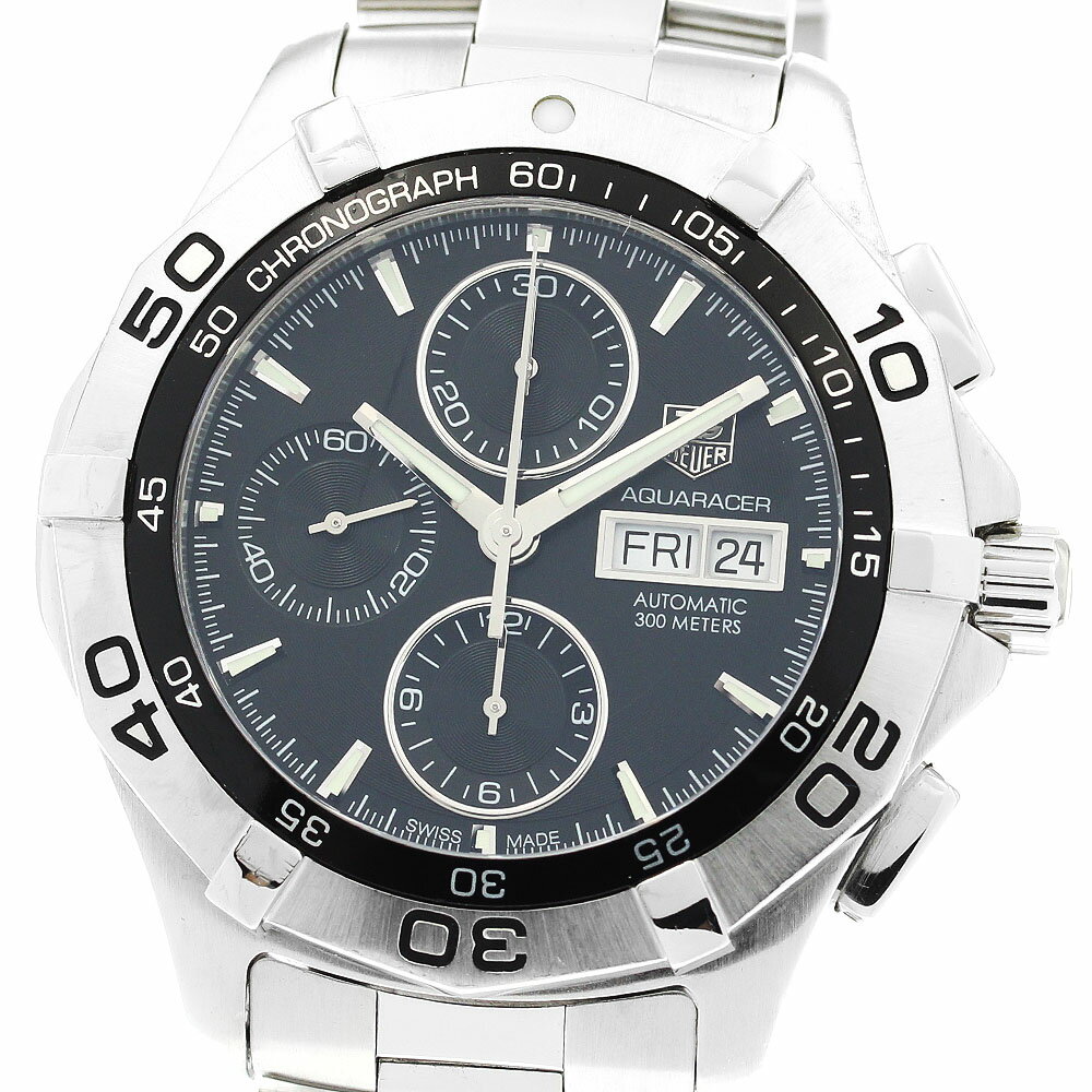 タグホイヤー TAG HEUER CAF2010.BA0815 アクアレーサー デイデイト クロノグ ...
