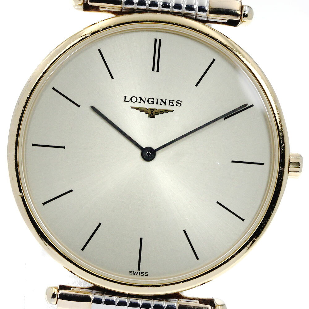 ロンジン LONGINES L4.635.2 グランドクラシック クォーツ メンズ _895155【ev15】【中古】