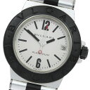 ブルガリ BVLGARI AL32TA アルミニウム デイト クォーツ ボーイズ _895641【中古】