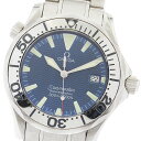 オメガ OMEGA 2263.80 シーマスター300 デイト クォーツ ボーイズ 保証書付き_883957【中古】