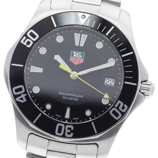 タグホイヤー TAG HEUER WAB1110 アクアレーサー デイト クォーツ メンズ _890674【中古】 タグホイヤー TAG HEUER WAB1110 アクアレーサー デイト クォーツ メンズ _890674【中古】
