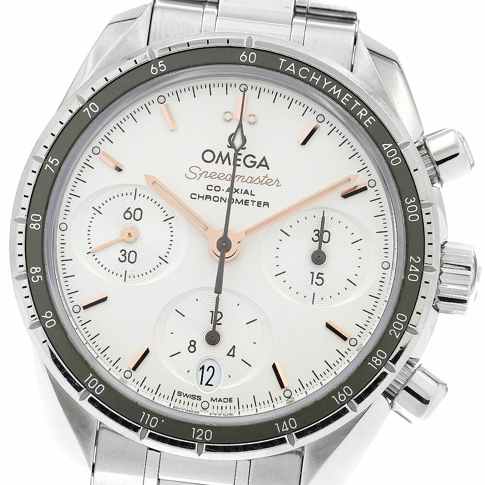 オメガ OMEGA 324.30.38.50.02.001 スピードマスター38 コーアクシャル クロノメーター 自動巻き メンズ 保証書付き_886773【中古】