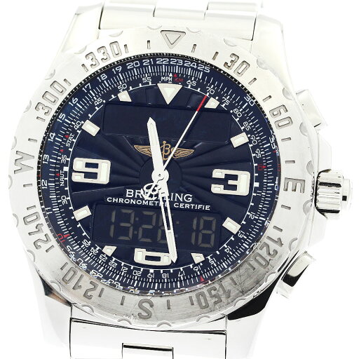 ブライトリング BREITLING A78363 エアウルフ クォーツ メンズ 保証書付き_893195【中古】 ブライトリング BREITLING A78363 エアウルフ クォーツ メンズ 保証書付き_893195【中古】