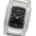 ブルガリ BVLGARI AA35S アショーマ サイドダイヤベゼル クォーツ レディース _870663【中古】