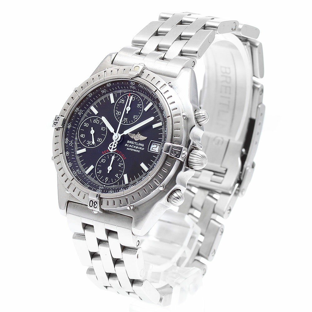 ブライトリング BREITLING A13050.1 クロノマット クロノグラフ 自動巻き メンズ 保証書付き_884873【中古】