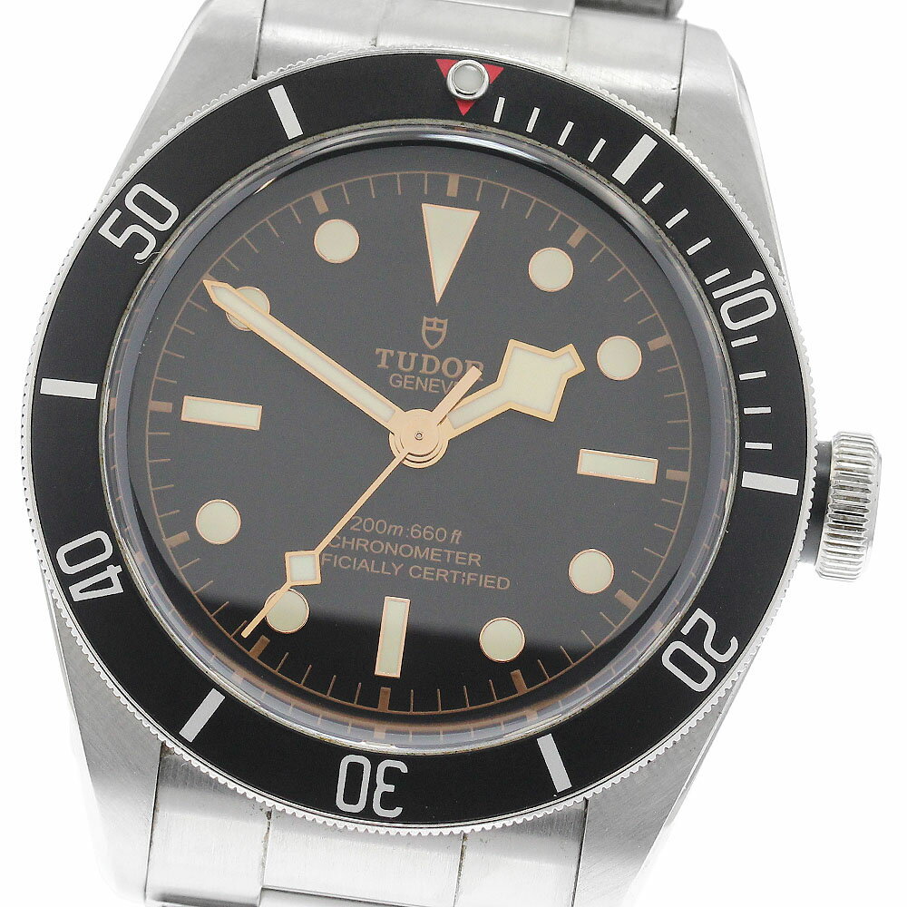 チュードル TUDOR 79230N ヘリテージ ブラックベイ 自動巻き メンズ 良品 保証書付き_891426【中古】