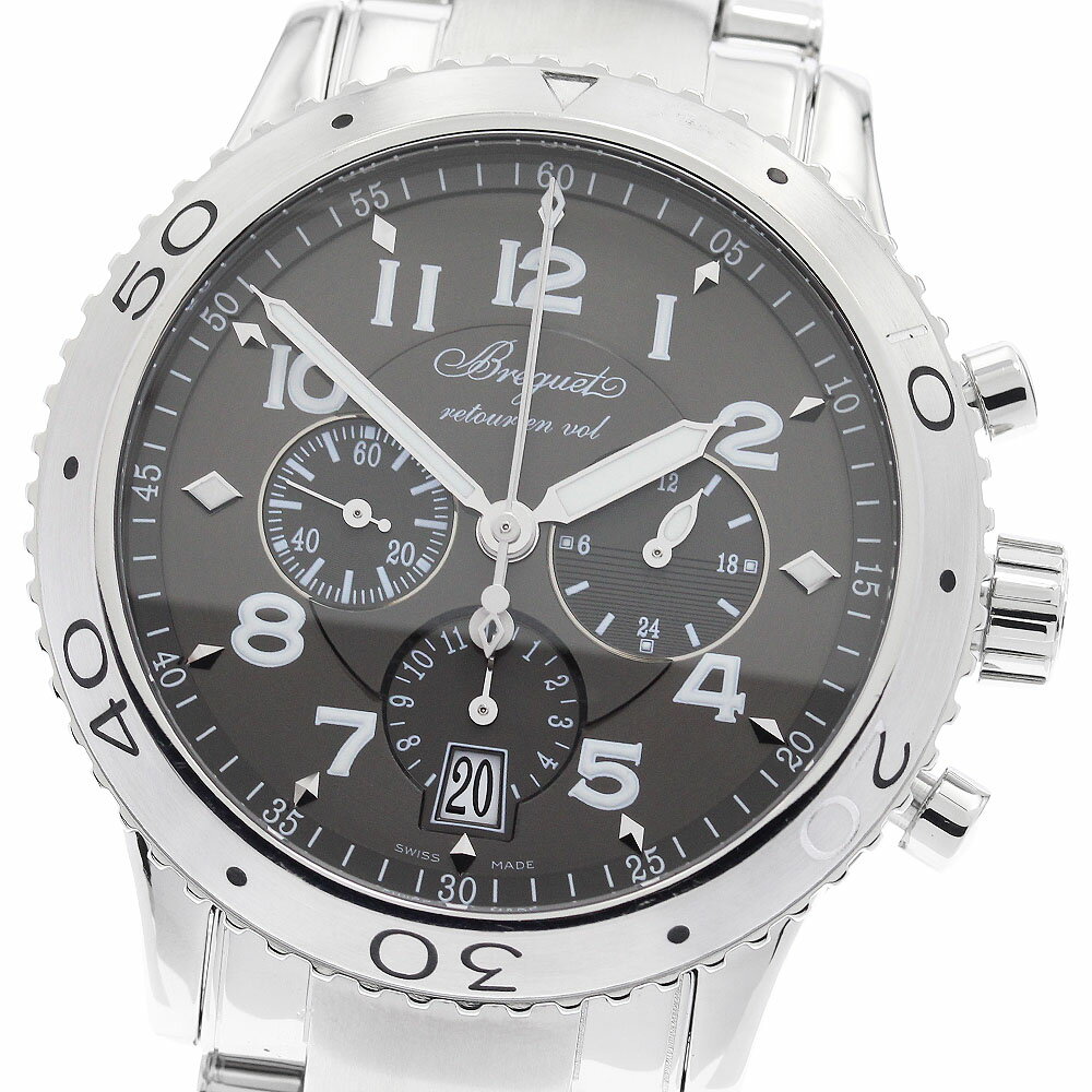 ブレゲ Breguet 3810ST/92/SZ9 タイプXXI クロノグラフ 自動巻き メンズ _881922【中古】