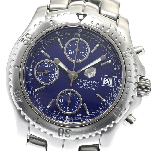 タグホイヤー TAG HEUER CT2110 リンク クロノグラフ デイト 自動巻き メンズ _891804【中古】 タグホイヤー TAG HEUER CT2110 リンク クロノグラフ デイト 自動巻き メンズ _891804【中古】