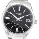セイコー SEIKO SBGA101/9R65-0BM0 グランドセイコー パワーリザーブ デイト スプリングドライブ メンズ 保証書付き_893930【中古】