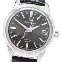 セイコー SEIKO SBGE027/9R66-0AL0 グランドセイコー GMT デイト スプリングドライブ メンズ 箱付き_894006【中古】
