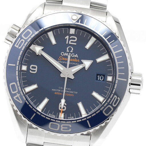 オメガ OMEGA 215.30.44.21.03.001 シーマスター600 プラネットオーシャン マスタークロノメーター 自動巻き メンズ 美品 保証書付_895458【中古】