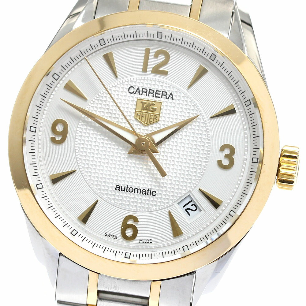 タグホイヤー TAG HEUER WV2250.BD0791 カレラ YGベゼル デイト 自動巻き メンズ 保証書付き_899923【中古】