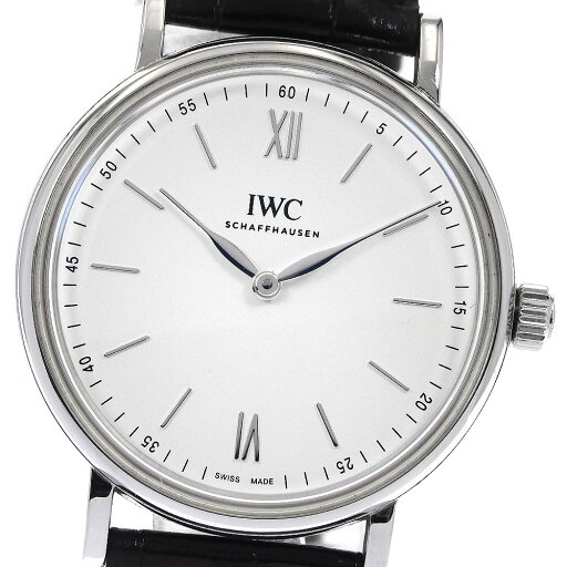 IWC IWC SCHAFFHAUSEN IW511102 ポートフィノ ピュアクラシック ハンドワインド 手巻き メンズ _890428【中古】 IWC IWC SCHAFFHAUSEN IW511102 ポートフィノ ピュアクラシック ハンドワインド 手巻き メンズ _890428【中古】